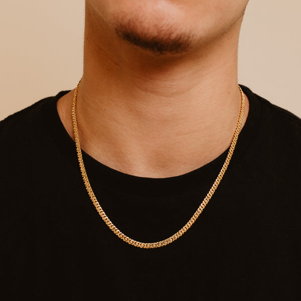 Infinity Link Gold Chain