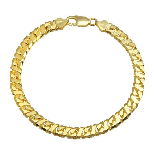 Infinity Link Gold Bracelet