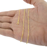 Solid 14k Gold Figaro Chain