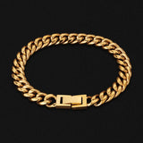 Miami Cuban Link Bracelet - 8mm 18k Gold